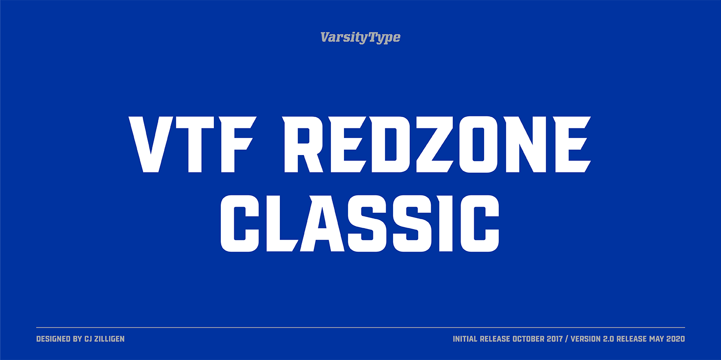 Font VTF Redzone Classic
